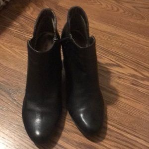 Andrew Geller Black Ankle Boots